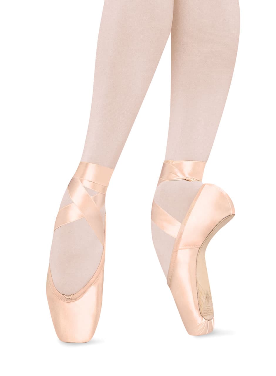 S0130L Sonata Pointe Shoe Pink Satin D 5.5