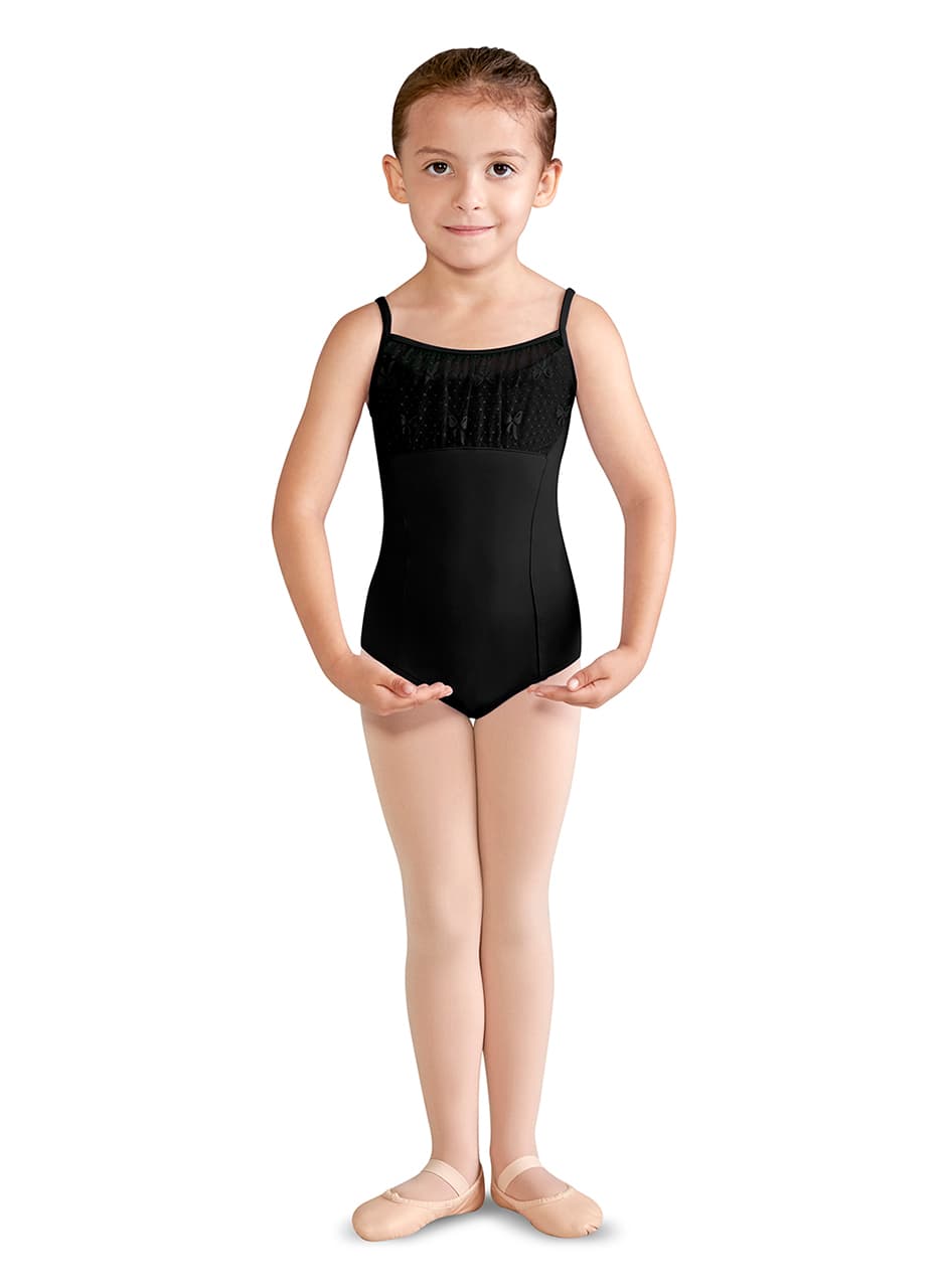 CL9957 Back Bow Cami Leo -Black 2-4 889162408189