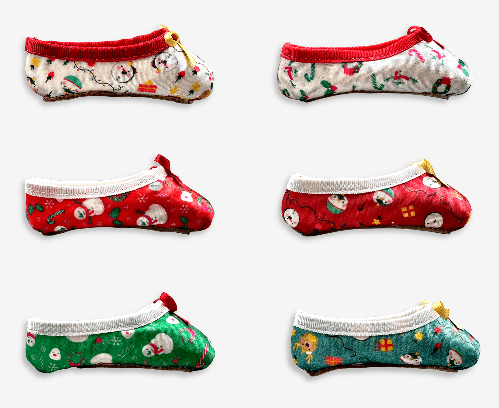 KC15 Christmas Mini Pointe Shoe Keychain 210000020261