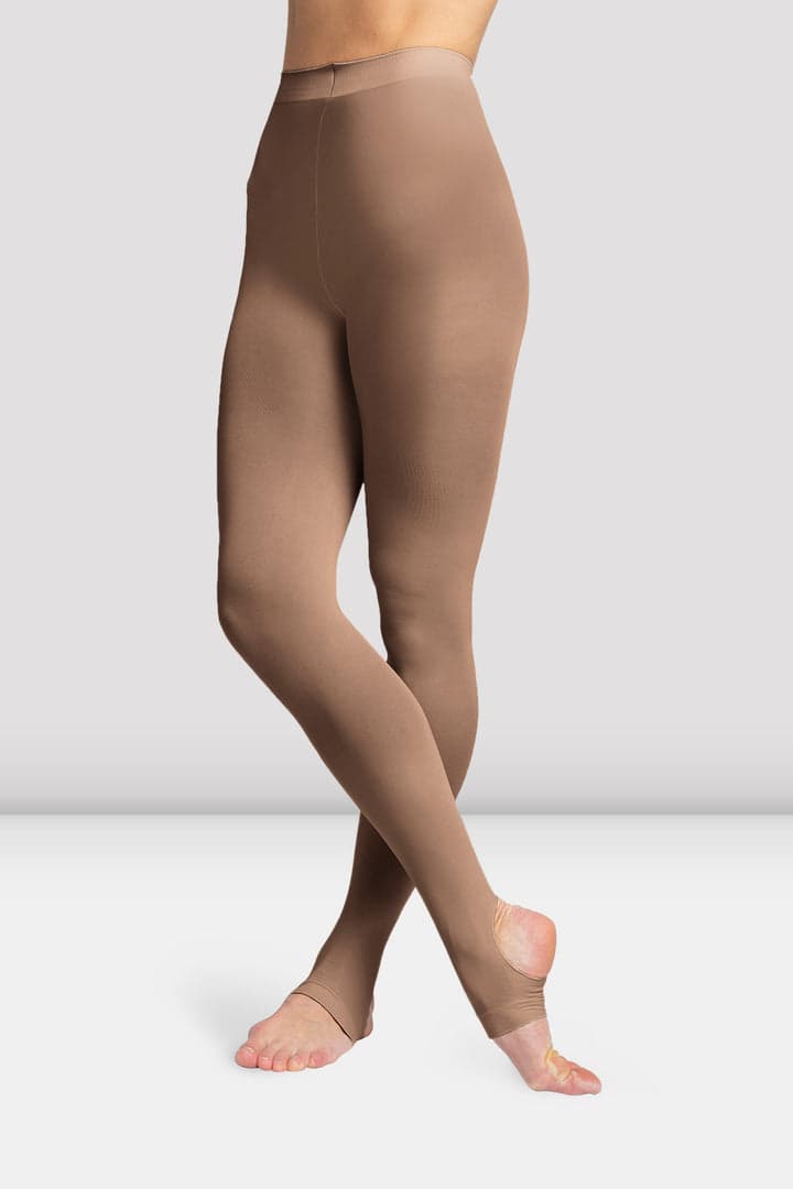 T0984G Girls Contoursoft Stirrup Tights 889162557429