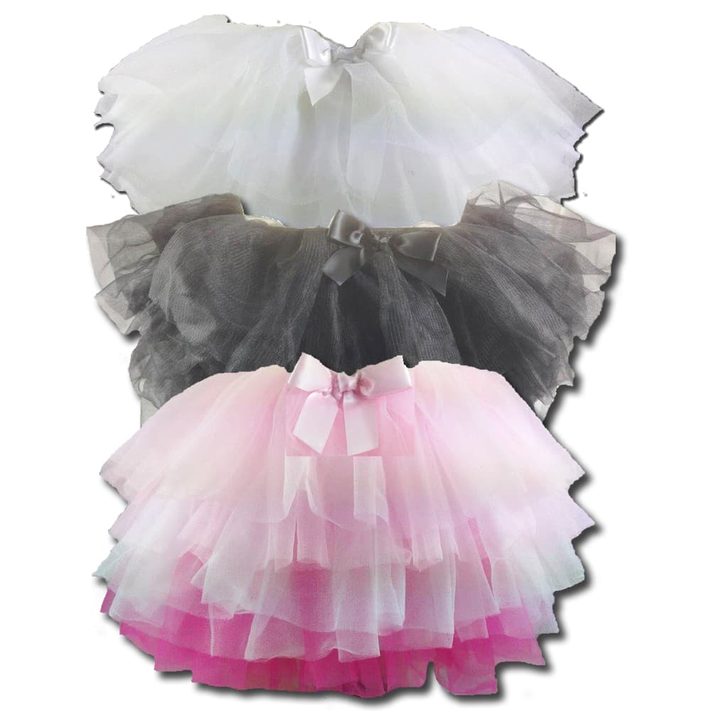 44530- Tutu Super Soft Layered Black One Size 00198967