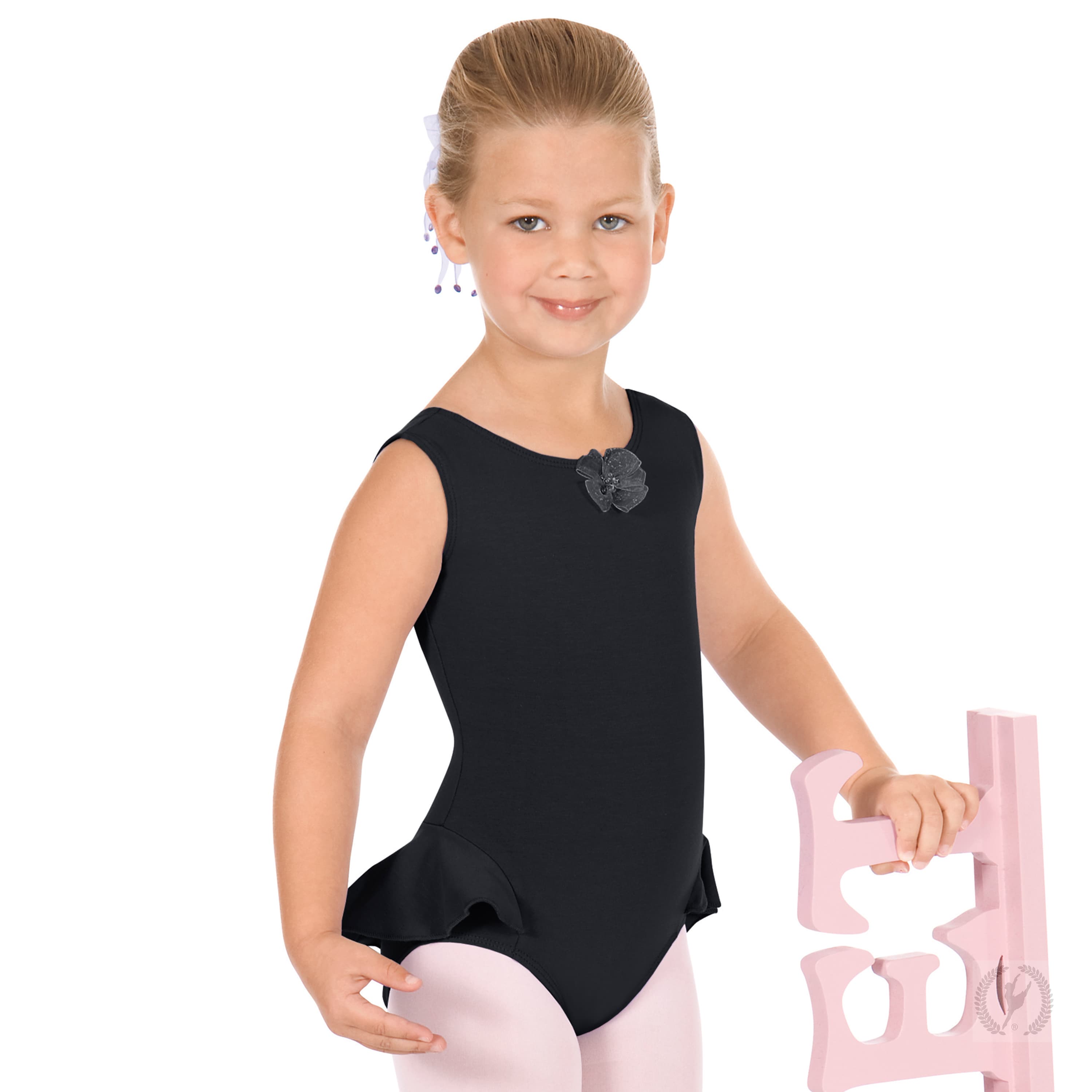 1703 Flutter Half Skirted Tank Leotard 712693042709