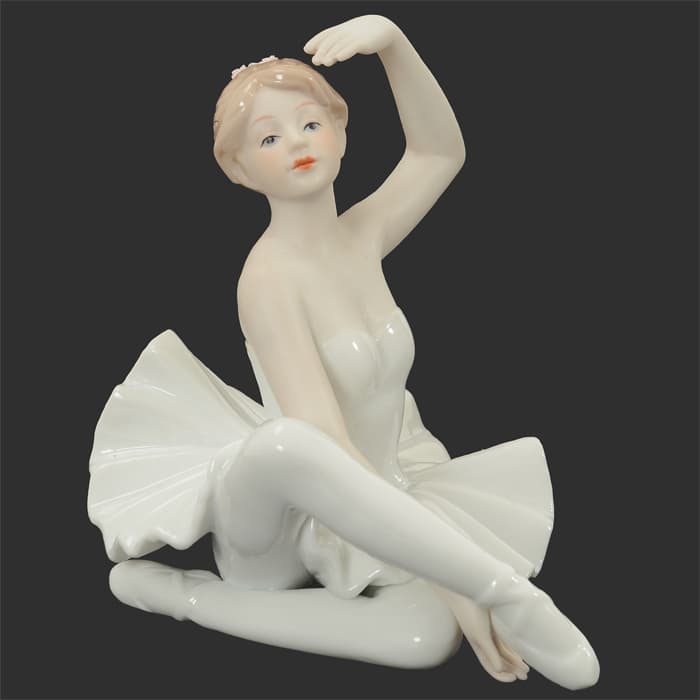 6017A Ceramic Ballet Dancer (Arm Up Pose) 210000019922