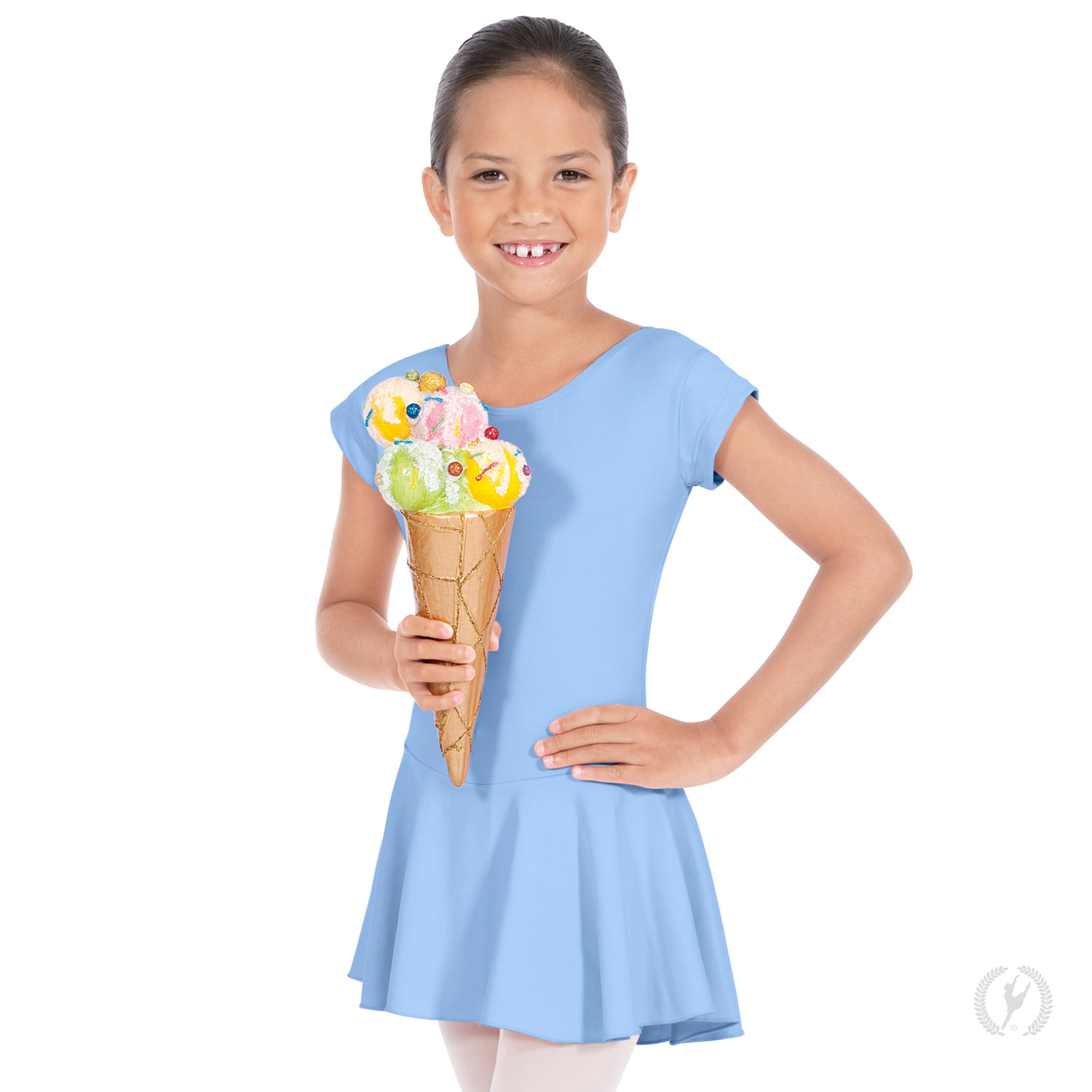 44285 Bow Back Leo w/Skirt 712693053002